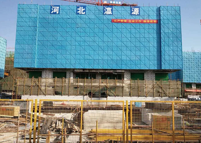 石家莊保（bǎo）利拉菲公館（guǎn）爬架工程