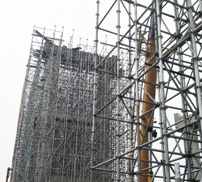 建築工程盤扣腳手架